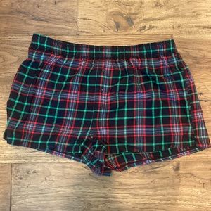 LARGE PINK VS PLAID SHORTS TAG ATTACHED